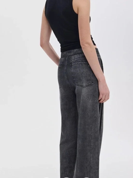 rb Miramar Wide-Leg Track Pants
Cotton Terry Washed Black - Picture 6 of 8